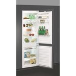 Whirlpool art65021 - réfrigérateur congélateur bas encastrable - 275l (195+80) - froid statique - l 54cm x h 177cm