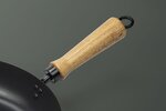 Poêle avec revêtement antiadhésif - 26 cm - En acier carbone - Compatible toutes plaques de cuisson