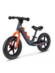 Draisienne  Balance Dino 3D Bleu Nuit et Orange - Cadre magnesium et Roues EVADraisi