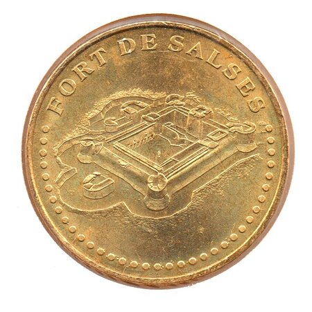 Mini médaille monnaie de paris 2008 - fort de salses