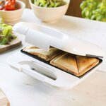 Bestron appareil à croque-monsieur funcooking asm750w 750 w blanc