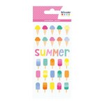 Autocollants Puffies 3D Tutti Frutti Glaces