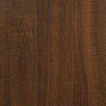 vidaXL Tables de chevet 2 Pièces chêne marron 43x36x60 cm