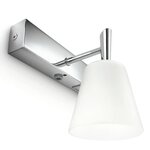 Philips - eclairage salle de bain hydrate ip21 l16 5 cm - chrome