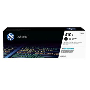 Hp 410x toner laserjet noir authentique grande capacité (cf410x) pour hp color laserjet pro m452/m477