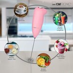 Fouet éléctrique pour mousse de lait Clatronic MS 3089 Rose CLATRONIC