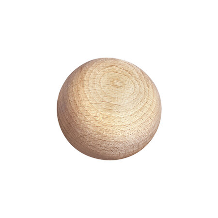 Boule en bois ø 50 mm Non-percée