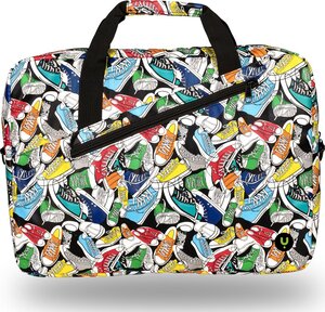 Sacoche ordinateur portable ngs monray ginger 15,6"max (motif sneaker)