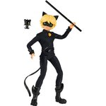 BANDAI Miraculous Ladybug - Poupée mannequin 26 cm : Chat Noir