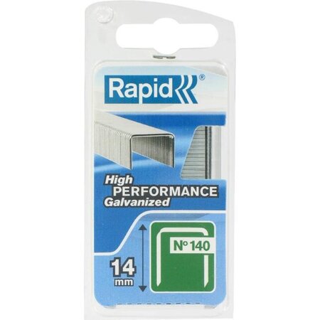 RAPID Agrafes galvanisées - Fil plat - N°140/14 mm