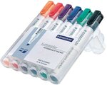 Étui de 6 marqueur tableau blanc 'lumocolor 351' pointe ogive staedtler