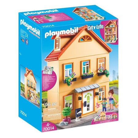 Playmobil 70014 - city life la ville - maison de ville a personnaliser