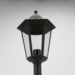 Smartwares Lampadaire de jardin 60 W Noir 175 cm CLAS5000.035