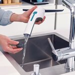 Leifheit aspirateur de vitres nemo avec buse de bain