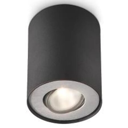 Philips myliving plafonnier "pillar" 50 w noir 5633030pn