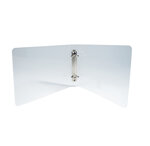 Classeur Pour Fiches Bristol 125x200 2 Anneaux 25mm Polypropylène Crystal Colours - X 10 - Exacompta