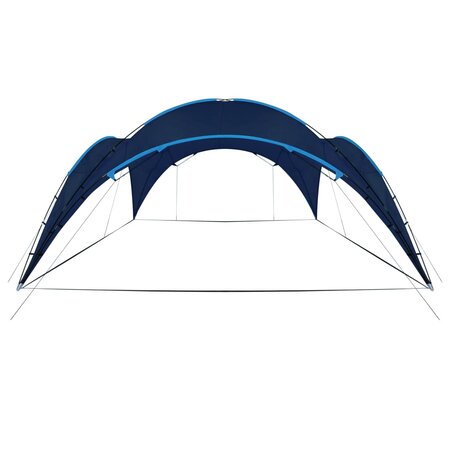 vidaXL Arceau de tente de réception 450x450x265 cm Bleu foncé
