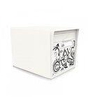 Pack de 4 boîtes aux lettres 1 porte - 2x "Vache de France [VanLuc]" - 2x "Blanc ivoire"