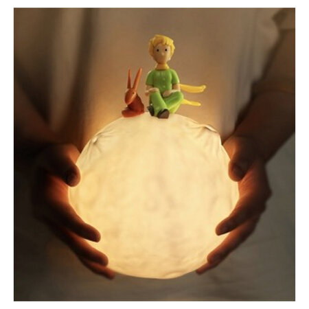 VIPO - Veilleuse - le Petit Prince© et le Renard - Veilleuse tactile - USB Rechargeable