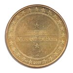 Mini médaille monnaie de paris 2007 - tour eiffel