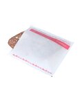 (lot   500 pochettes) pochette papier + polyéthylène imprimée à fermeture adhésive fromage