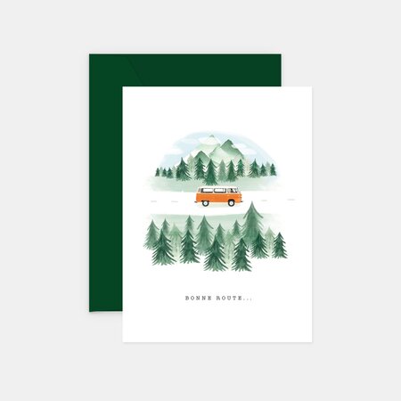 Carte bonne route - combi