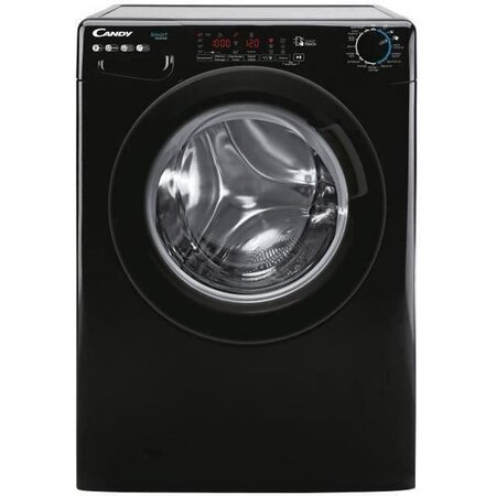 Lave-linge hublot candy cs129tmbbe-47- 9 kg - largeur 60 cm - classe a - 1200 tours/min - noir