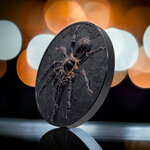 Pièce de monnaie en Argent 20 Dollars g 93.3 (3 oz) Millésime 2023 Dark Nature THAI BLACK TARANTULA