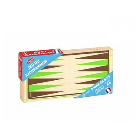 Jeu de Backgammon Bois Pliable