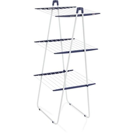 LEIFHEIT Séchoir pieds TOWER 190 - L 66 x P 61 x H 150 cm - Partie médiane repliable