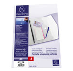 Sachet De 5 Pochettes-enveloppes Perforées Polypropylène - A4 - X 10 - Exacompta