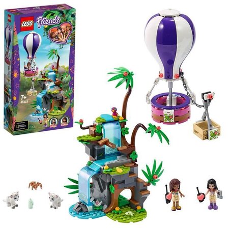 Lego friends 41423 le sauvetage du tigre en montgolfiere