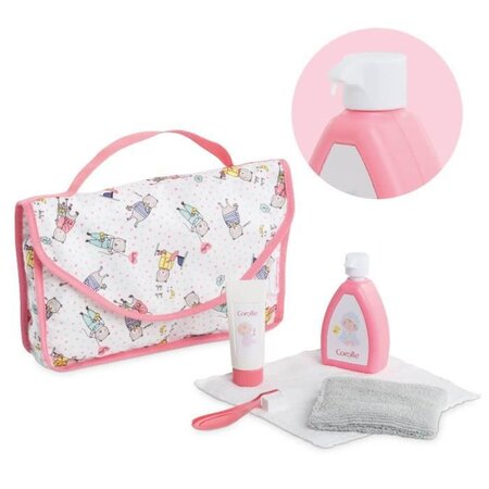 Corolle - mon grand poupon corolle - coffret de toilette pour poupon 36cm et 42cm