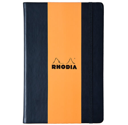 Webnotebook BLACK A4 192p uni papier ivoire Clf 90g fermeture élastique CLAIREFONTAINE
