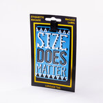 Étiquette pour bagage - size - bleu