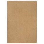 vidaXL Tapis rectangulaire Naturel 180x250 cm Jute