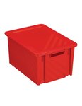 (COUVERCLE GRIS POUR BAC 54L) Couvercle pour bac gerbable et emboîtable GRIS 568 X 419 pour bac 54 L