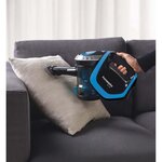Polti Forzaspira Aspirateur balai sans fil 2 en 1 - autonomie jusqu'a 50 min - filtre Hepa - brosse motorisée avec voyant LED – noir