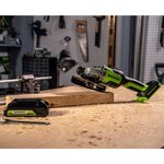 Greenworks Meuleuse d'angle sans balai 24 V