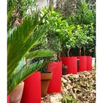 BAC GRANIT ROND 40 ROUGE