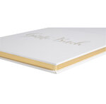 Livre D'or 140 Pages Tranche Or Allemand - Blanc - Exacompta