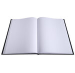 Registre 297x210 Quadrillé 500 Pages Foliotées - Noir Toilé - Exacompta