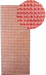 Plaque de strass adhésive 10 x 25 cm Rouge