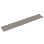 vidaXL Tapis de couloir aspect sisal argenté 50x300 cm