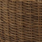 Fauteuil boule en poelet gris pipelette