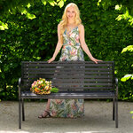 Tectake Banc de jardin PINO