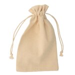 5 pochettes en toile à personnaliser