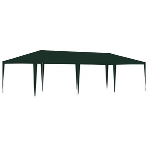 vidaXL Tente de réception professionnelle 4x9 m Vert 90 g/m²