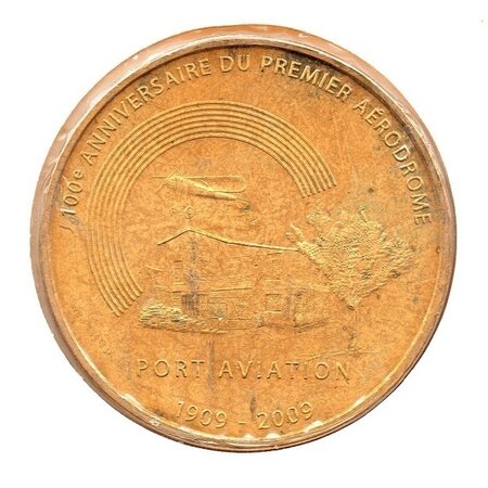 Mini médaille monnaie de paris 2009 - port-aviation
