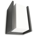 Philips - luminaires jardin bridge h21 cm ip44 - anthracite